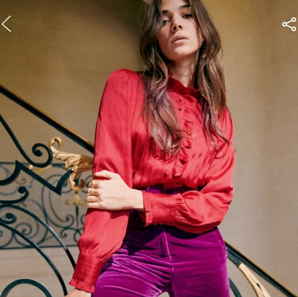 Sezane Johana Blouse - Picture 2 of 9